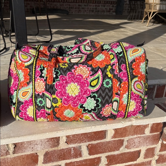 Vera Bradley Colorful Floral Travel Bag…. - Picture 2 of 6